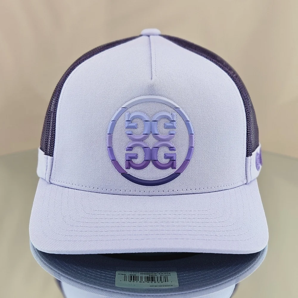 G/FORE Trucker Hat Cap Aura Purple Gradient Circle G's Snapback Vacation Golf